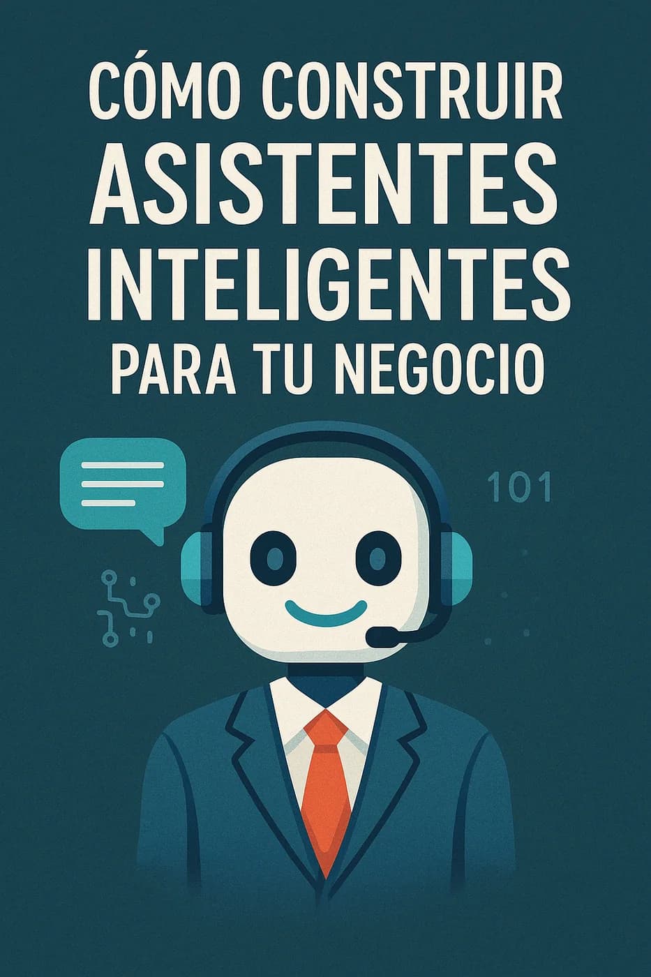Portada de Cómo Construir Asistentes Inteligentes para Tu Negocio