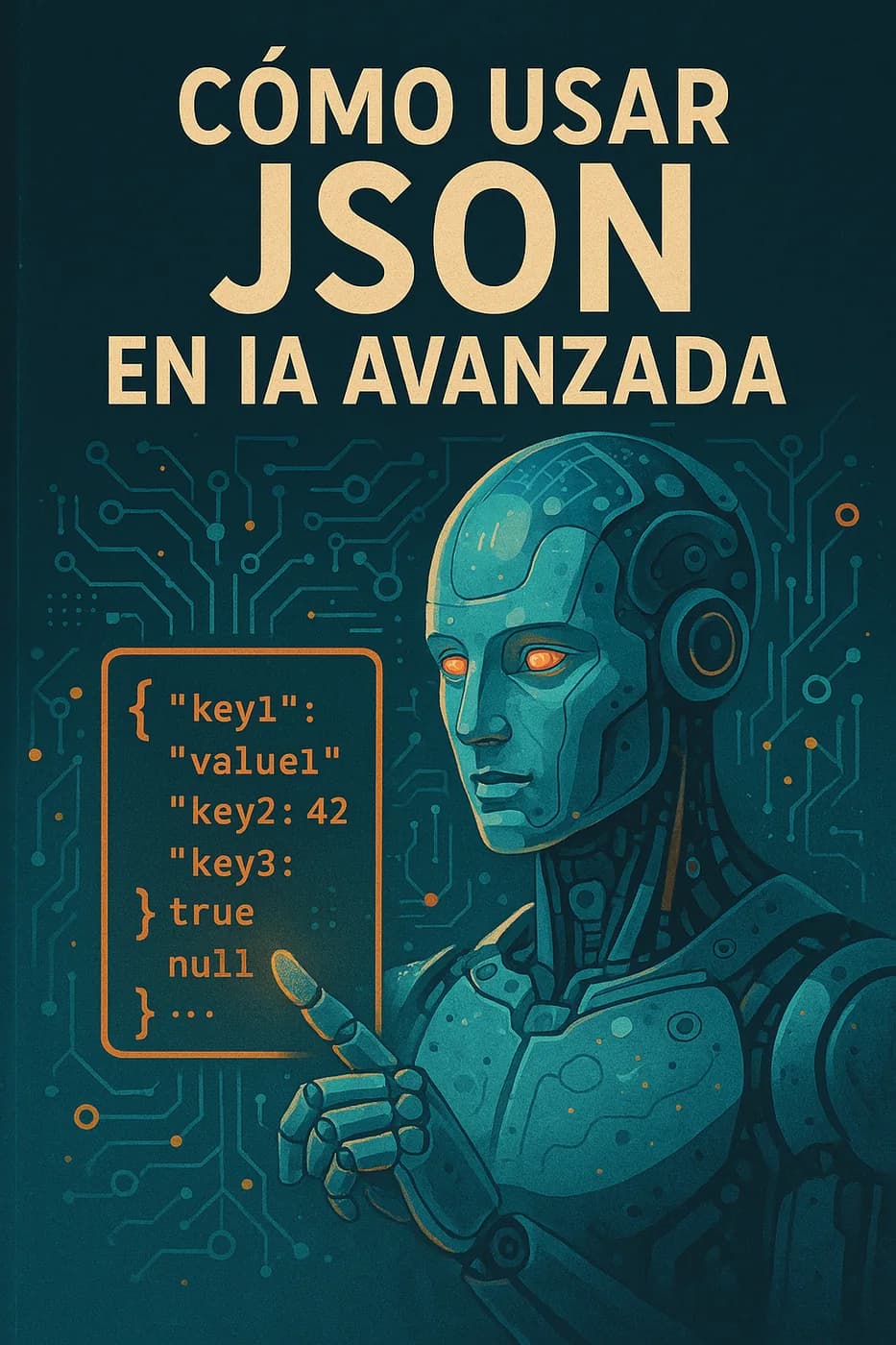 Portada de Cómo usar JSON en IA avanzada