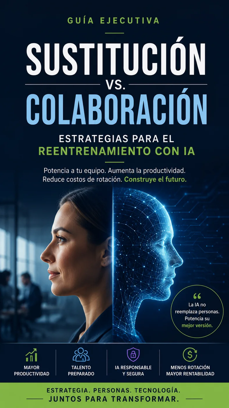 Portada de Sustitución vs. Colaboración